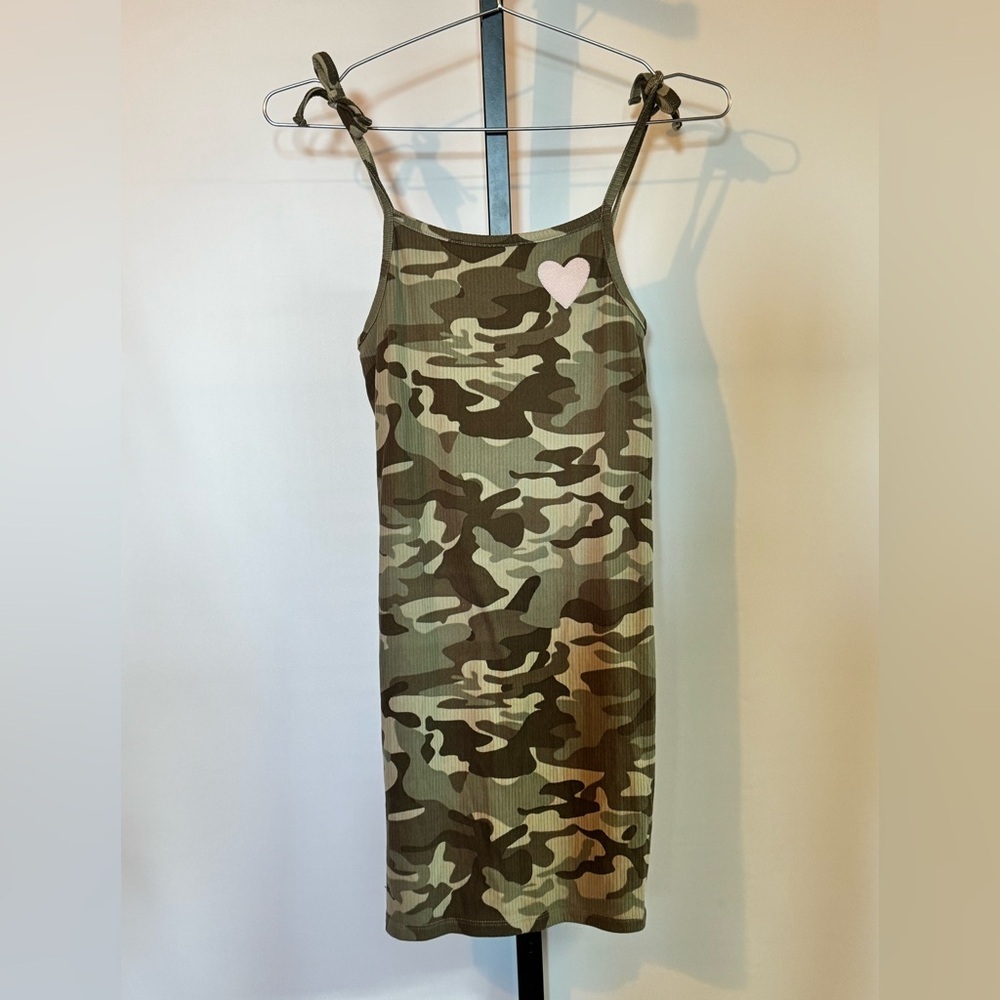 Epic Threads Kids Camo Dress with Heart